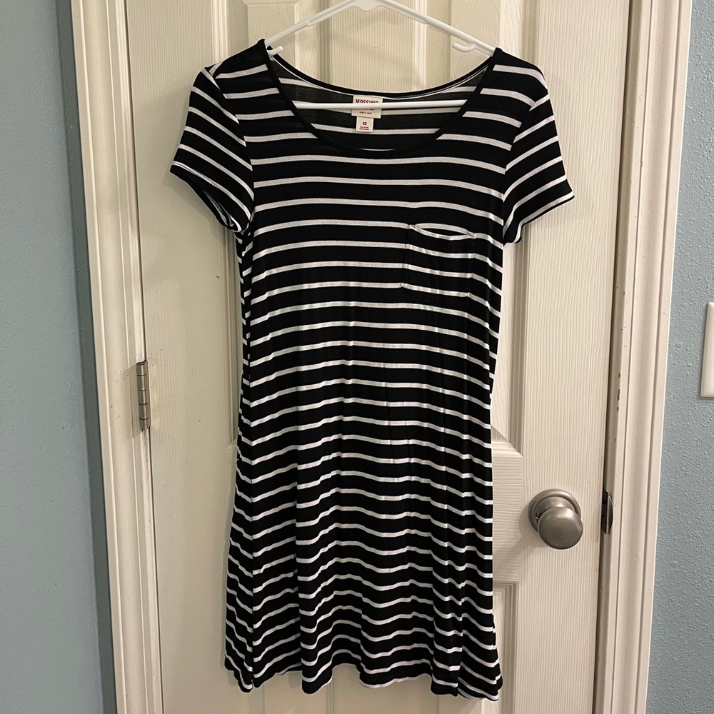 Striped T Shirt Dress